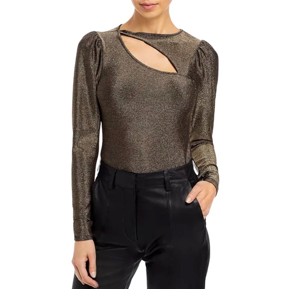 n:PHILANTHROPY Tops - NWT n:philanthropy Delia Top Lurex Sparkle XS